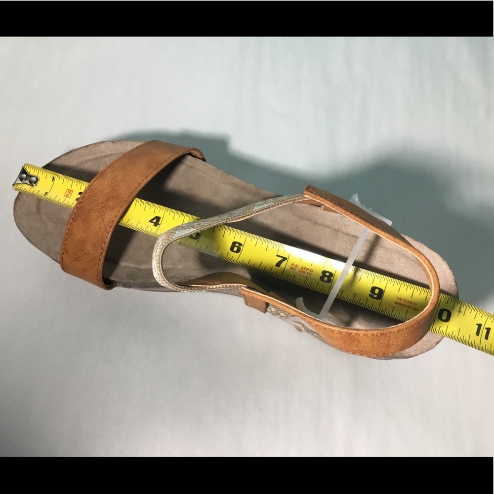 **FINAL SALE**Laura Strappy Platform Wedge Sandal - Picture 7 of 7